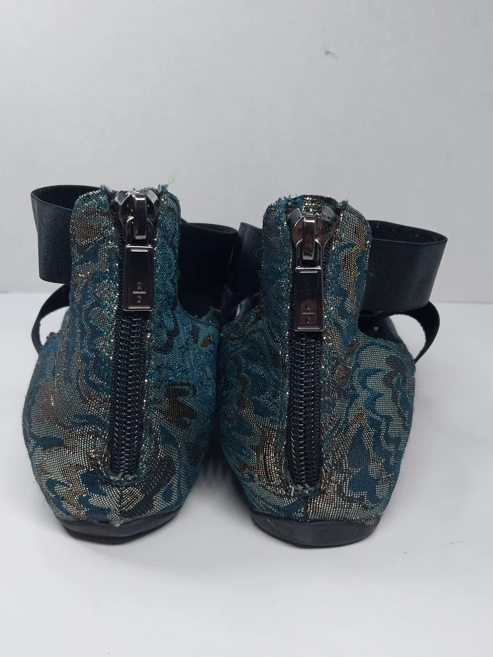 Kenneth Cole Reaction Women’s Pro Time Ballet Flats Size 9.5 M Elastic Straps - Picture 5 of 12